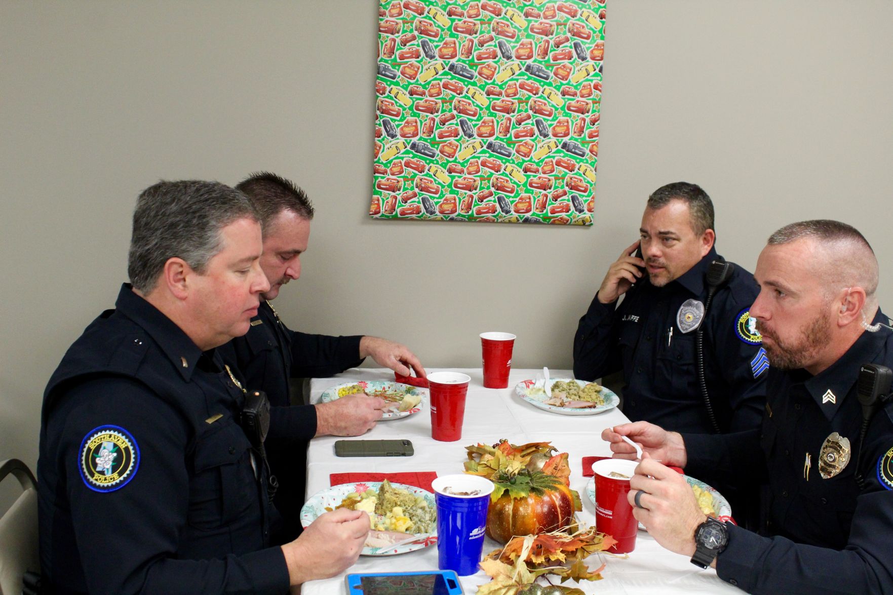 Realtors hold Feed A Cop lunch